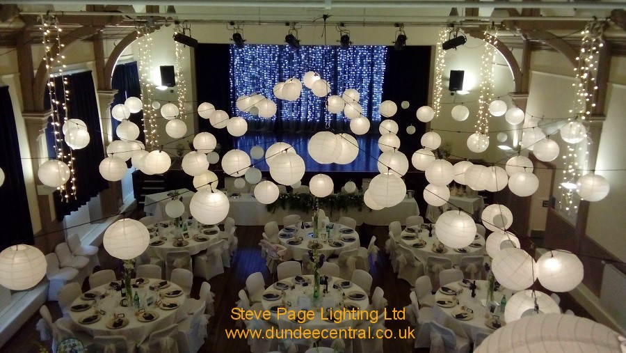 anstruther town hall paper lantern lights hire